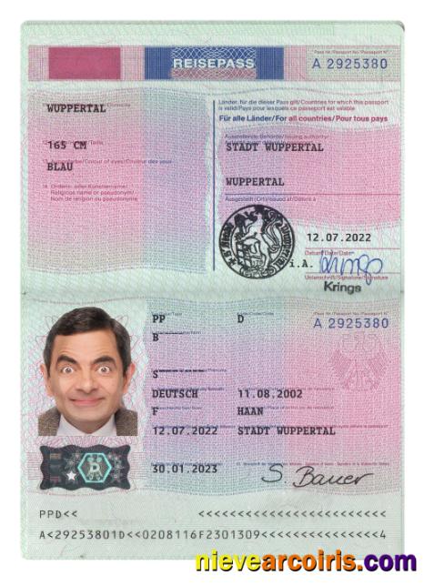 Germany passport 2022-present